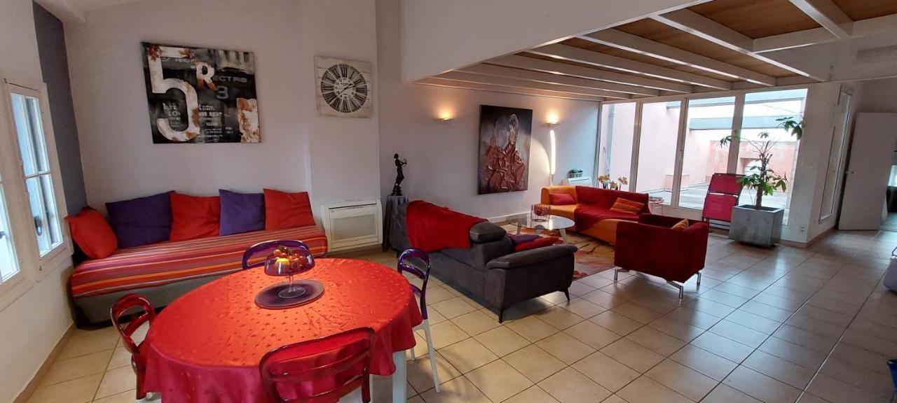Le Loft De La Robine 110M2 Apartment Narbonne Ngoại thất bức ảnh